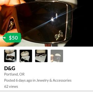 D&G sunglasses vintage